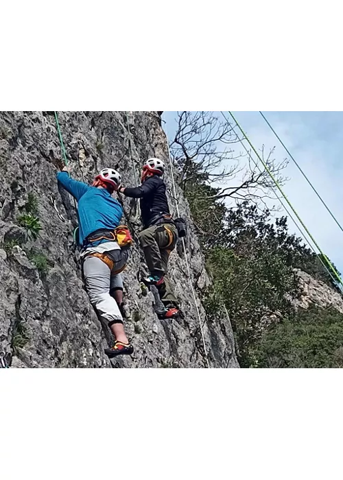Giornata di arrampicata alla Falesia del Furlo