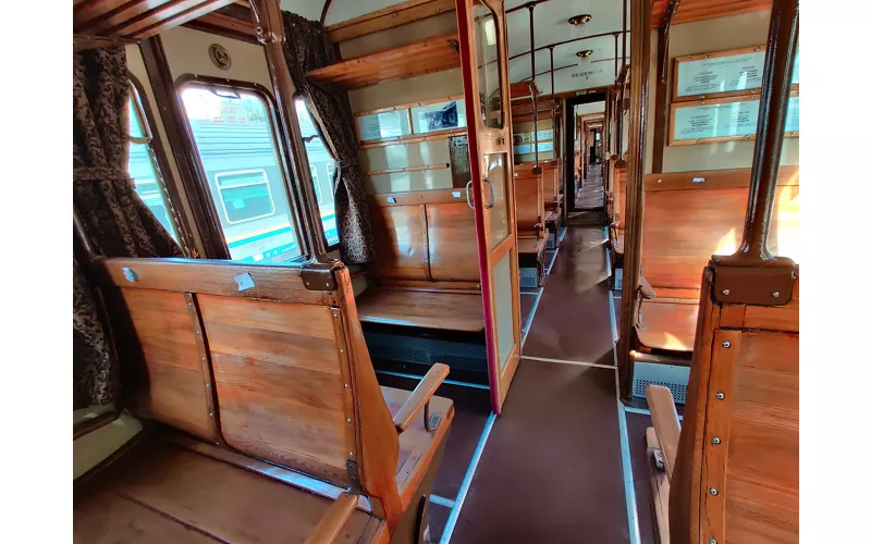 Il viaggio inaugurale con la locomotiva a vapore