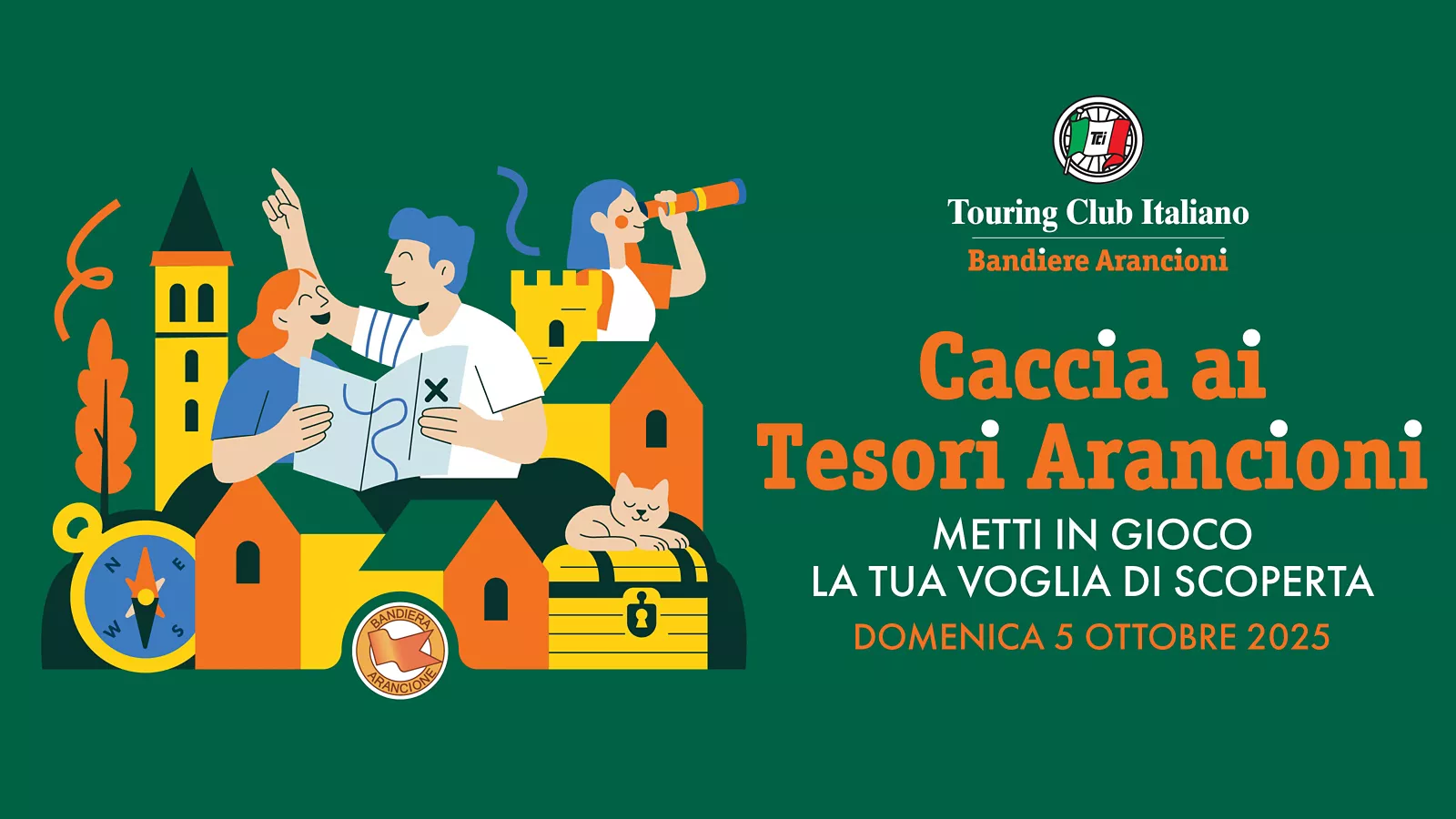 Caccia ai Tesori Arancioni 2025. Italia.it