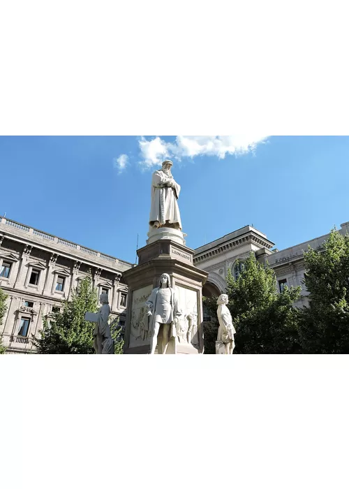 Leonardo da Vinci - Piazza della Scala - Milano
