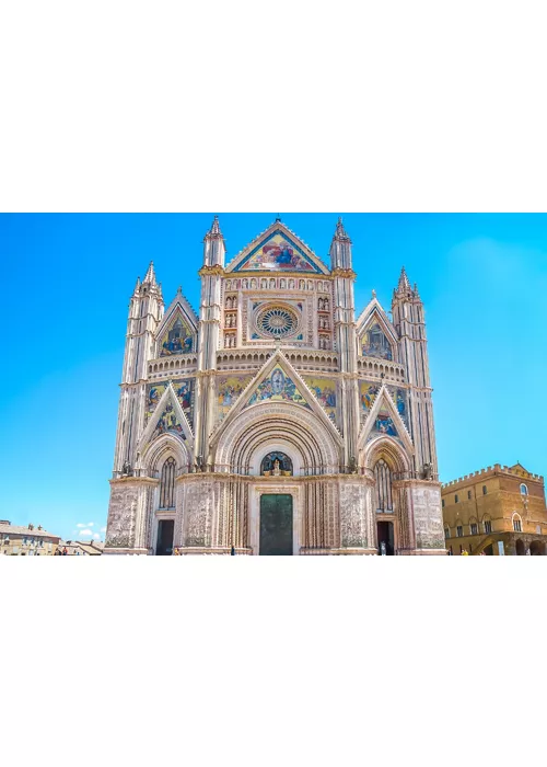 La facciata del Duomo di Orvieto