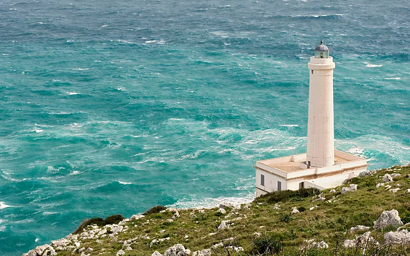 Os faróis da Apúlia: de Punta Palascìa a S. Maria di Leuca