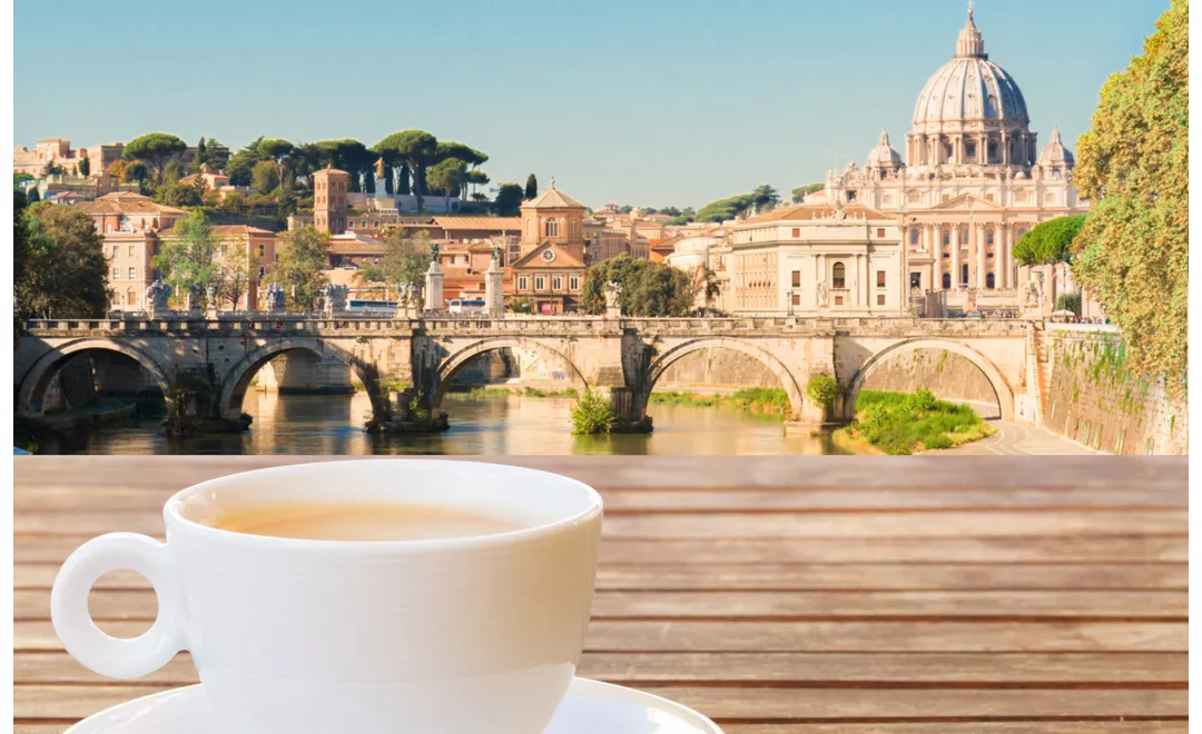 Colazione vista Roma