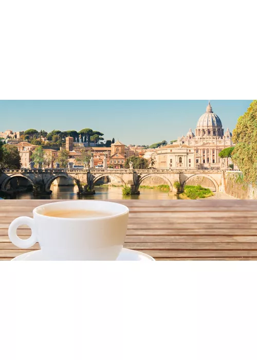 Colazione vista Roma