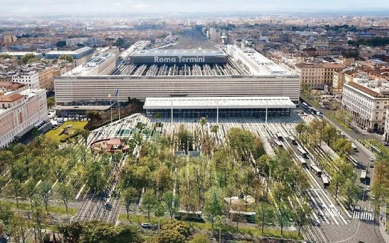 Termini Station, the gateway to the City