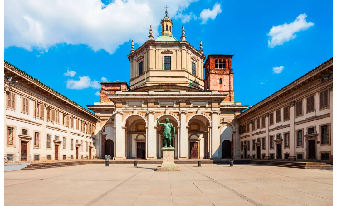 La basilica di S. Lorenzo Maggiore