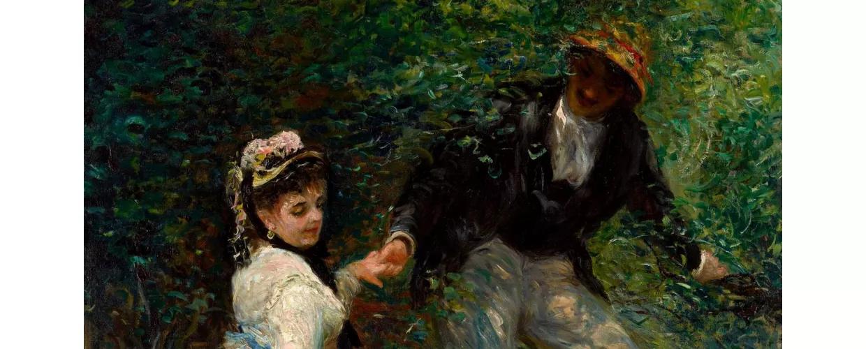 Mamiano di Traversetolo (PR), La Promenade, ph. Pierre-Auguste Renoir, La Promenade, 1870. J. Paul Getty Museum, Los Angeles, CC BY-NC-SD 4.0