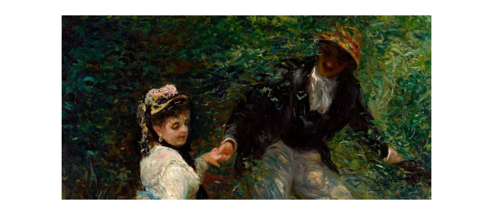 Mamiano di Traversetolo (PR), La Promenade, ph. Pierre-Auguste Renoir, La Promenade, 1870. J. Paul Getty Museum, Los Angeles, CC BY-NC-SD 4.0