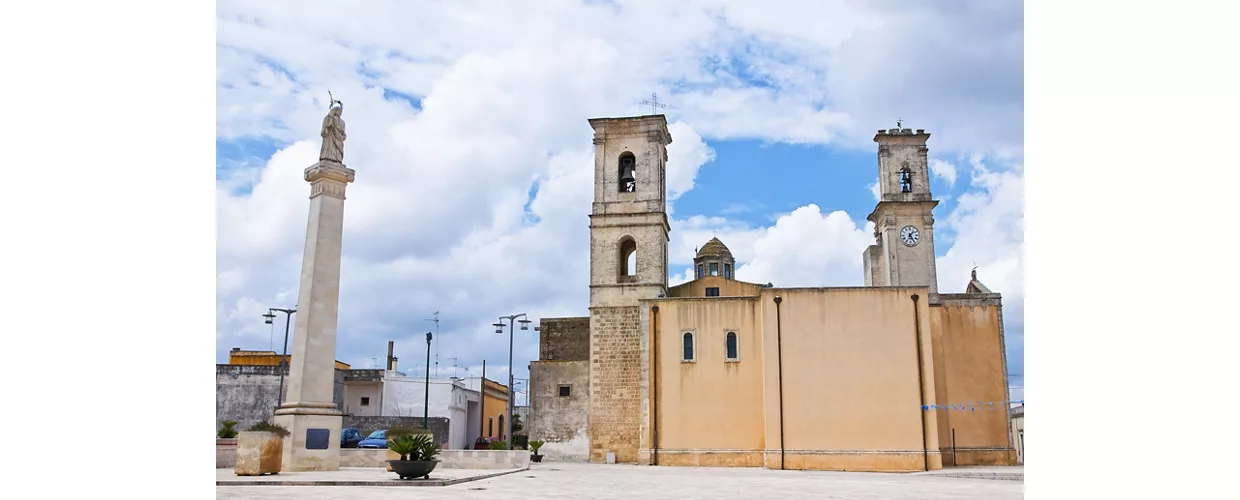 Mother Church. Martignano. Puglia. Italy.