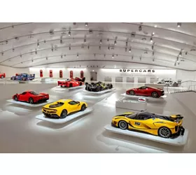 Modena, mostra Supercars