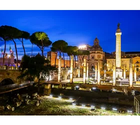 Passeggiare sotto le stelle alla scoperta della storia di Roma
