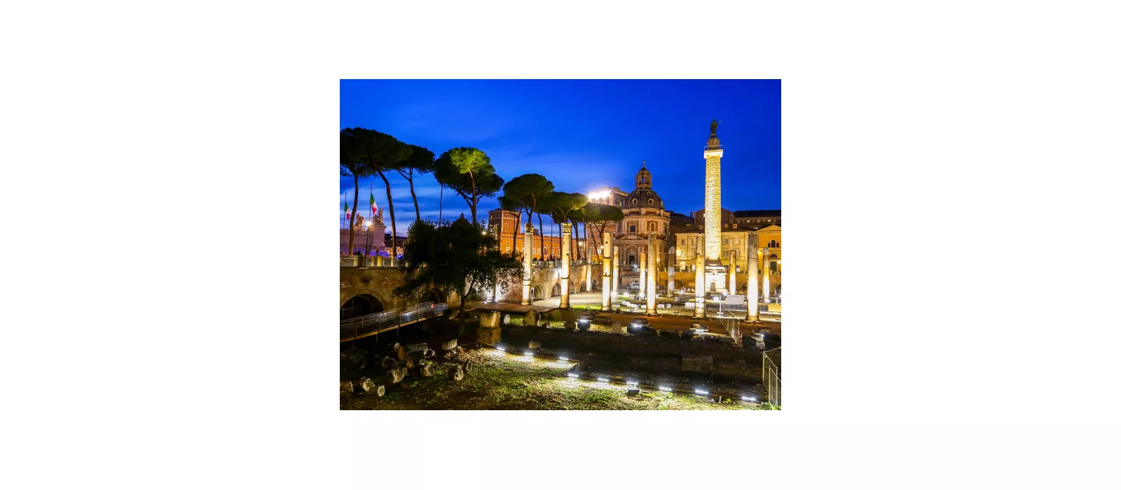 Passeggiare sotto le stelle alla scoperta della storia di Roma