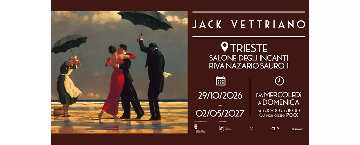 Jack Vettriano arrives in Trieste