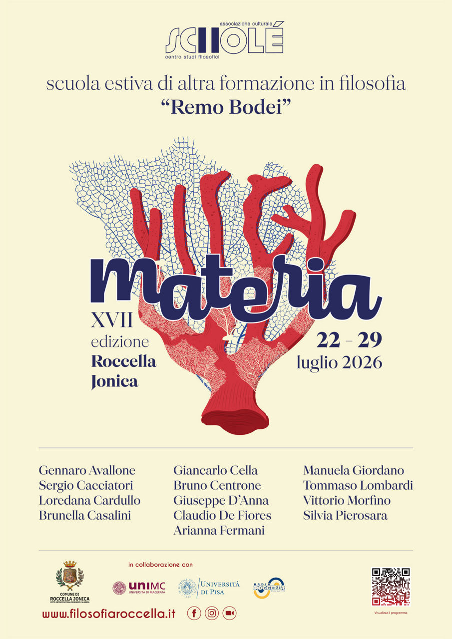 'Remo Bodei' Summer School of Philosophy