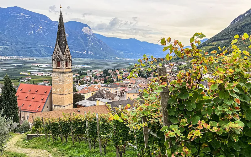 Termeno (Tramin): vino Gewurztraminer e panorama mozzafiato