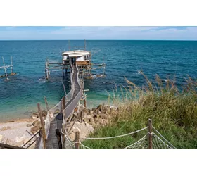 Trabocco Mucchiola nella Costa dei Trabocchi