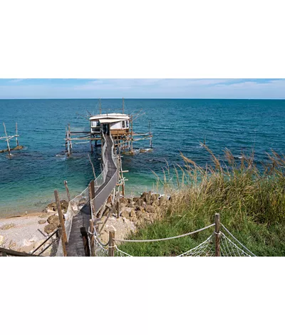 Trabocco Mucchiola nella Costa dei Trabocchi