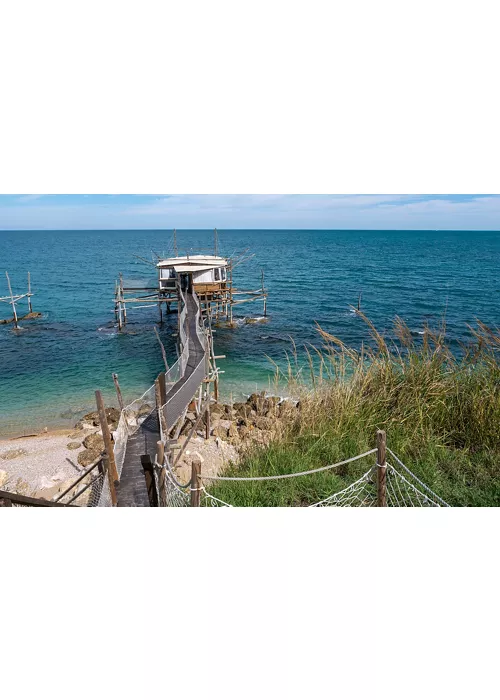 Trabocco Mucchiola nella Costa dei Trabocchi