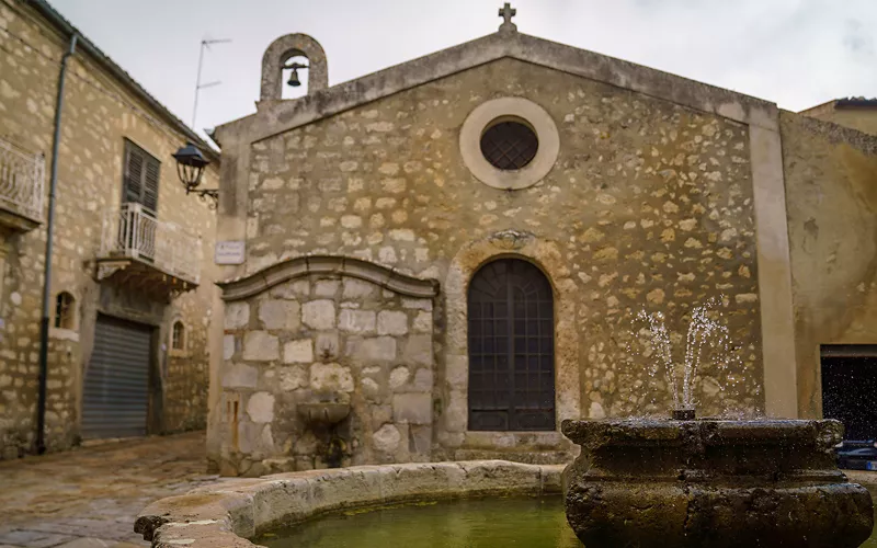 Facciata della chiesa di Petralia Soprana