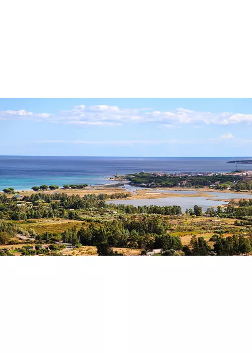 Posada, paesaggio con vista mare