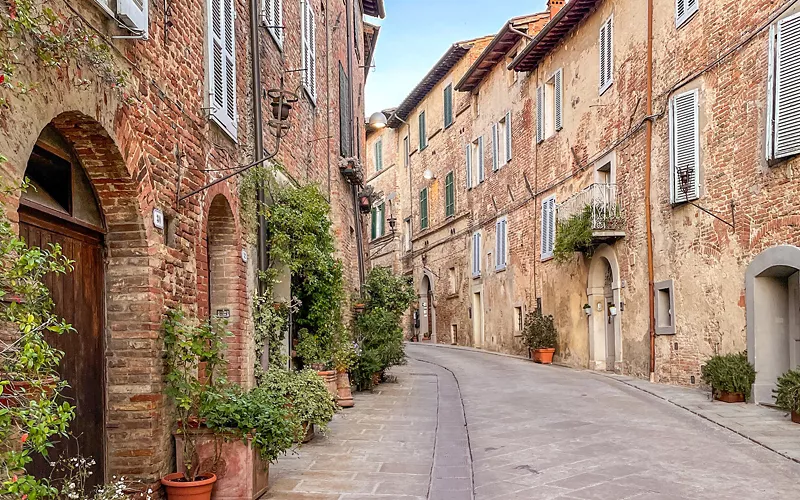 Città della Pieve, Via Garibaldi