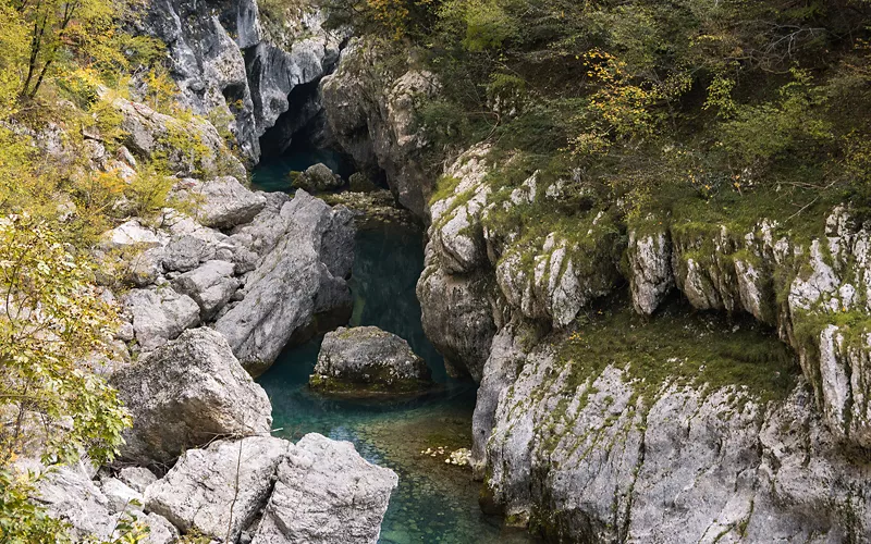 Barcis, tra torrenti e canyon