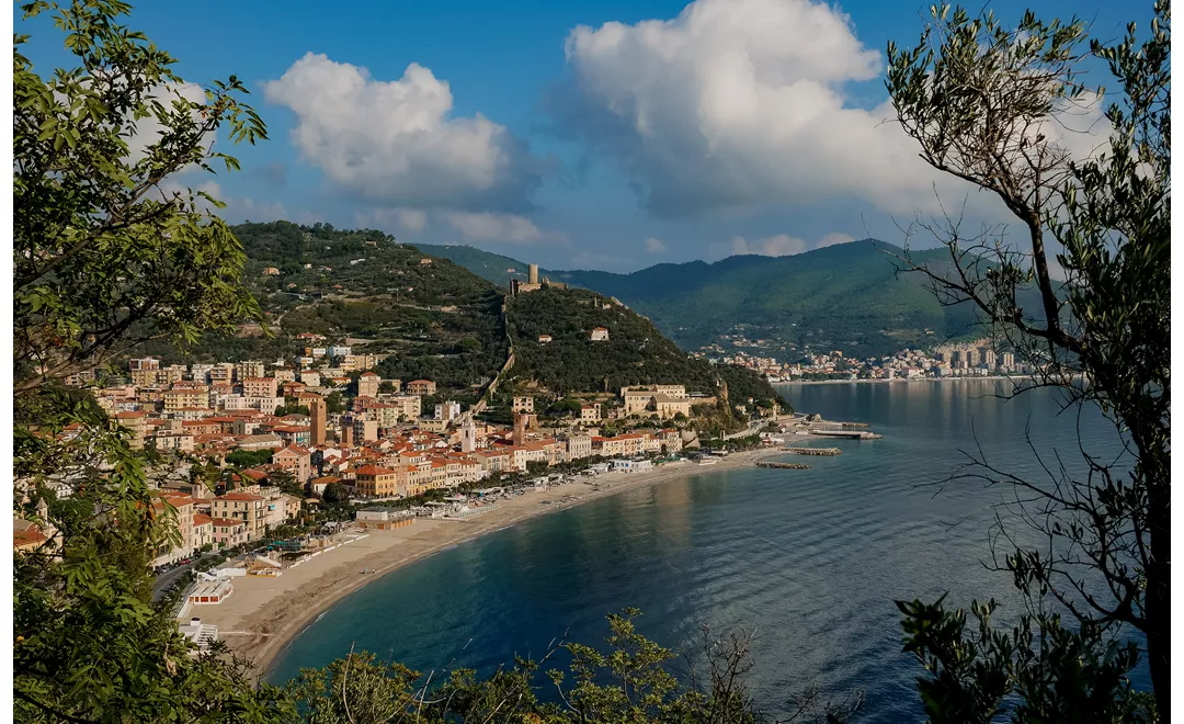 Noli, panorama dal sentiero del Pellegrino