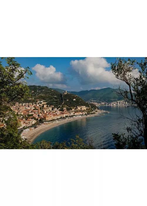 Noli, panorama dal sentiero del Pellegrino