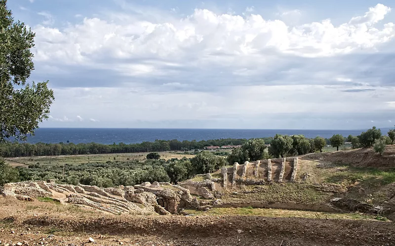 Roccelletta di Borgia, Anfiteatro nel Parco Archeologico di Scolacium