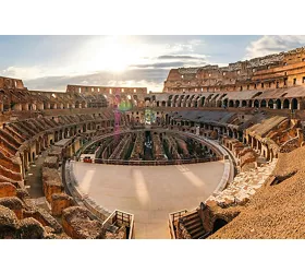 Colosseo, Arena, Foro Romano e Palatino + Tour guidato