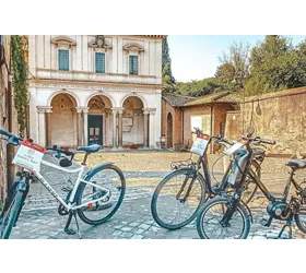 Catacombe e Appia Antica Roma: Biglietto d'ingresso, visita guidata + tour in bicicletta