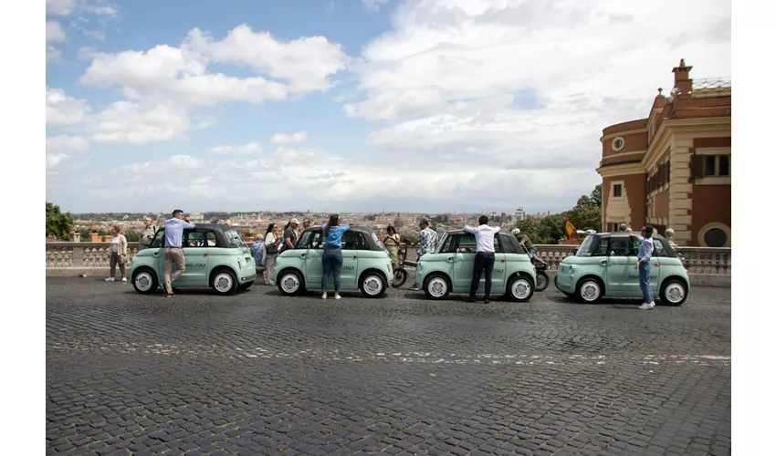 Roma: Topolino E-Car Tours