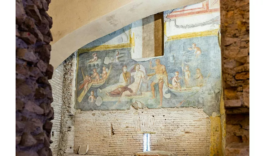 Entry to Case Romane del Celio