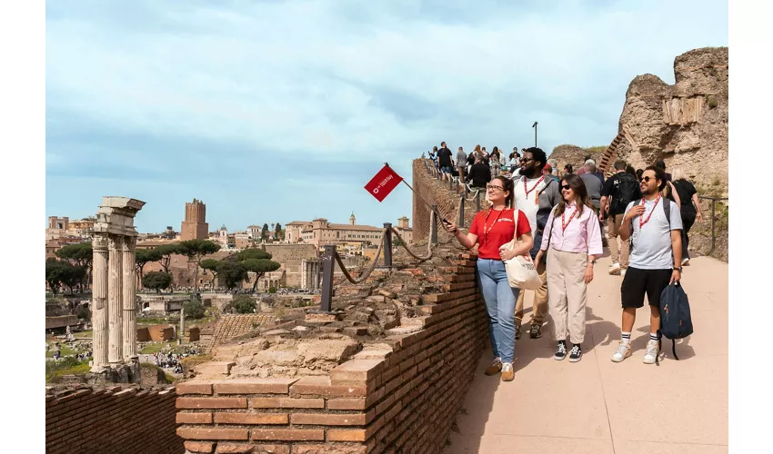 Colosseum, Roman Forum & Palatine Hill + Guided Tour