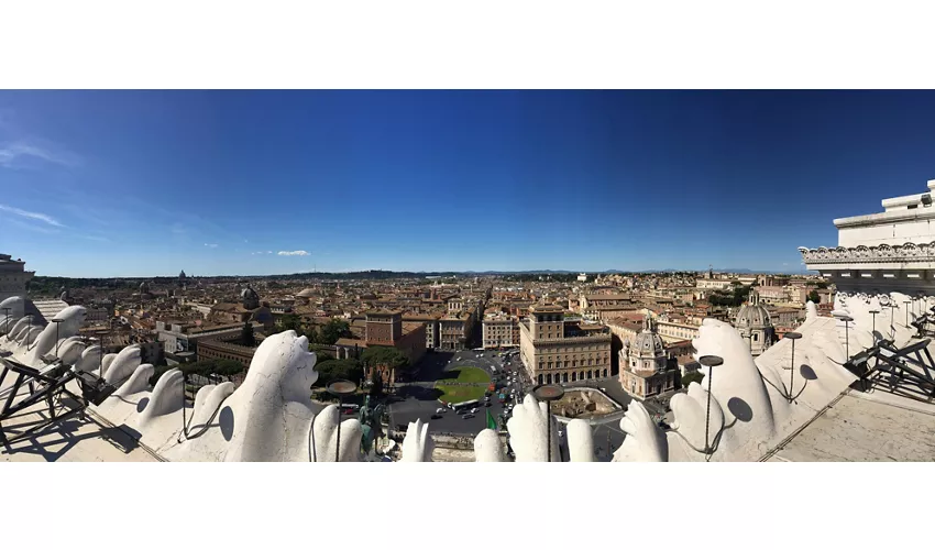 Ascensore Panoramico dell'Altare della Patria con App Audio