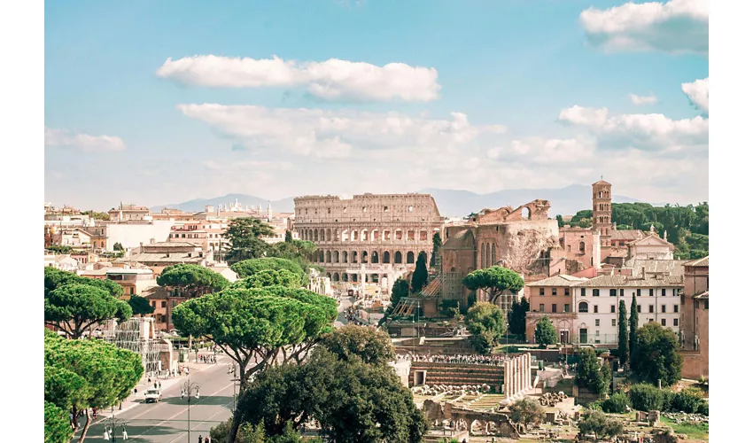 Colosseo, Foro Romano e Palatino + Tour guidato