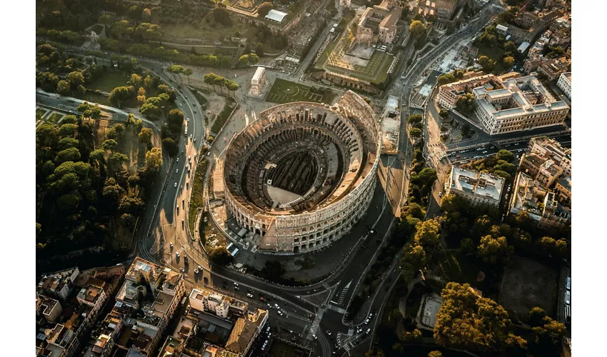 Coliseo, Arena, zona subterránea, Foro y Palatino + Tour grupos pequeños