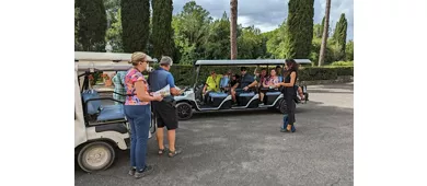 Via Appia: Tour guidato in golf cart condiviso