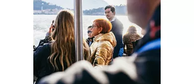 Comer See & St. Moritz: Tagestour ab Mailand + Fahrt mit der roten Bernina-Bahn & Bootstouren