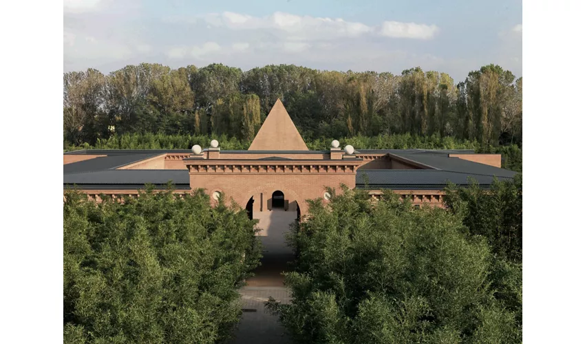 Labirinto della Masone: Entrada