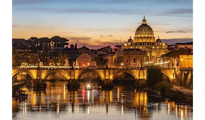Tesoros del Vaticano: Basílica de San Pedro, Passetto Di Borgo y Castel Sant'Angelo