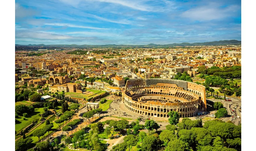 Colosseo, Arena, Sotterranei, Foro e Palatino + Tour guidato