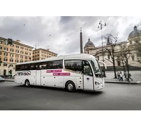 Aeropuerto de Fiumicino: Traslado en autobús de ida desde Roma Termini