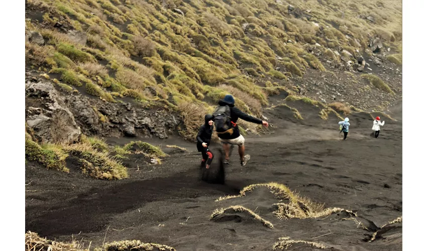 Monte Etna y Cueva del Flujo de Lava: Visita guiada