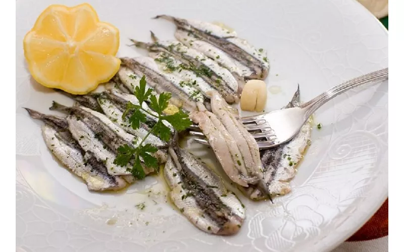 Acciughe alla Sanremasca