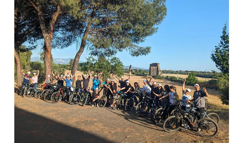 Appia Antica, Acquedotti e Catacombe Roma: Tour in E-Bike