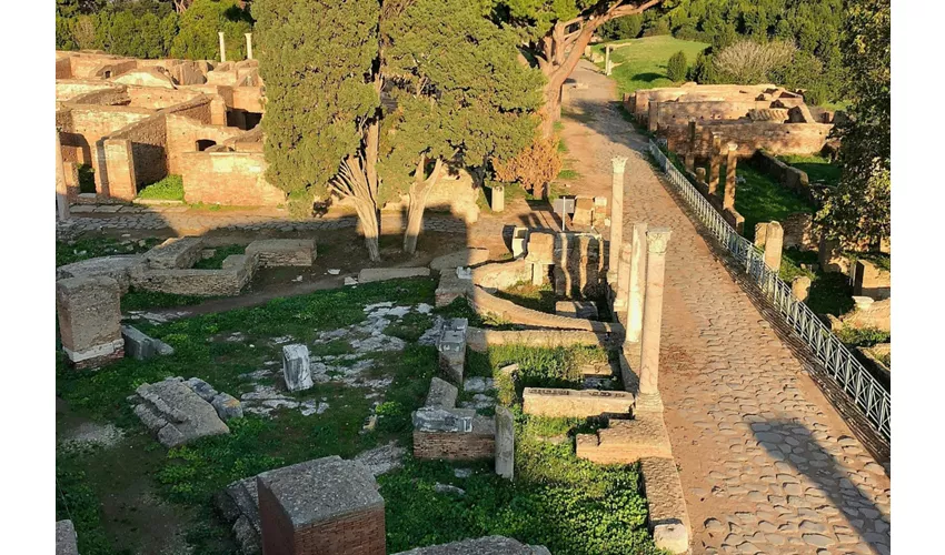 Ostia Antica Archaeological Park: Entry + One-Way Shuttle Service