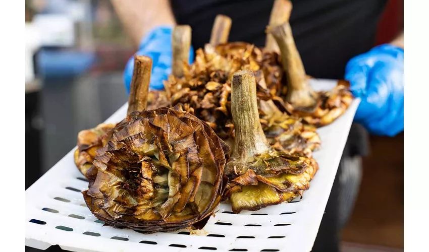 Roma: Degustazioni di cibo + Tour guidato di Trastevere e del Ghetto Ebraico