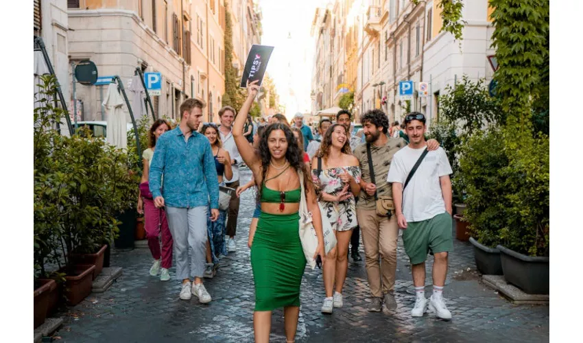 Roma: Visita guiada de historia y bebida