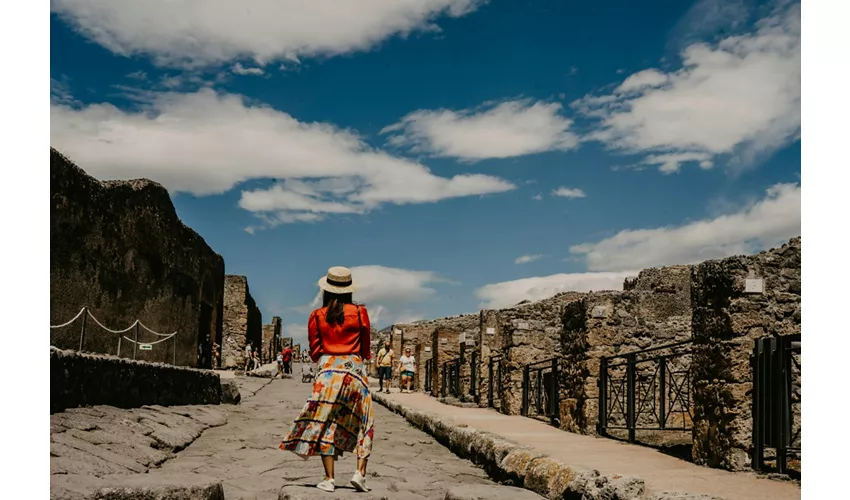 Pompeii: Small Group Guided Tour from Rome + Roundtrip High Speed Train